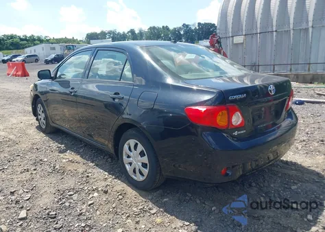 2009 Toyota Corolla из США, поврежденный, VIN JTDBL40EX99087787